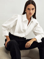 Chemise Oversize Valentine en Coton, vue 1