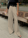 Pantalon Large Adèle à Ligne Épurée, vue 11