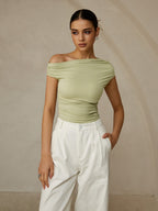 Top Asymétrique Maud Sans Manches, vue 4