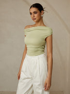 Top Asymétrique Maud Sans Manches, vue 5