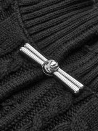Top Maille Éva en Coton à Encolure Goutte, vue 4