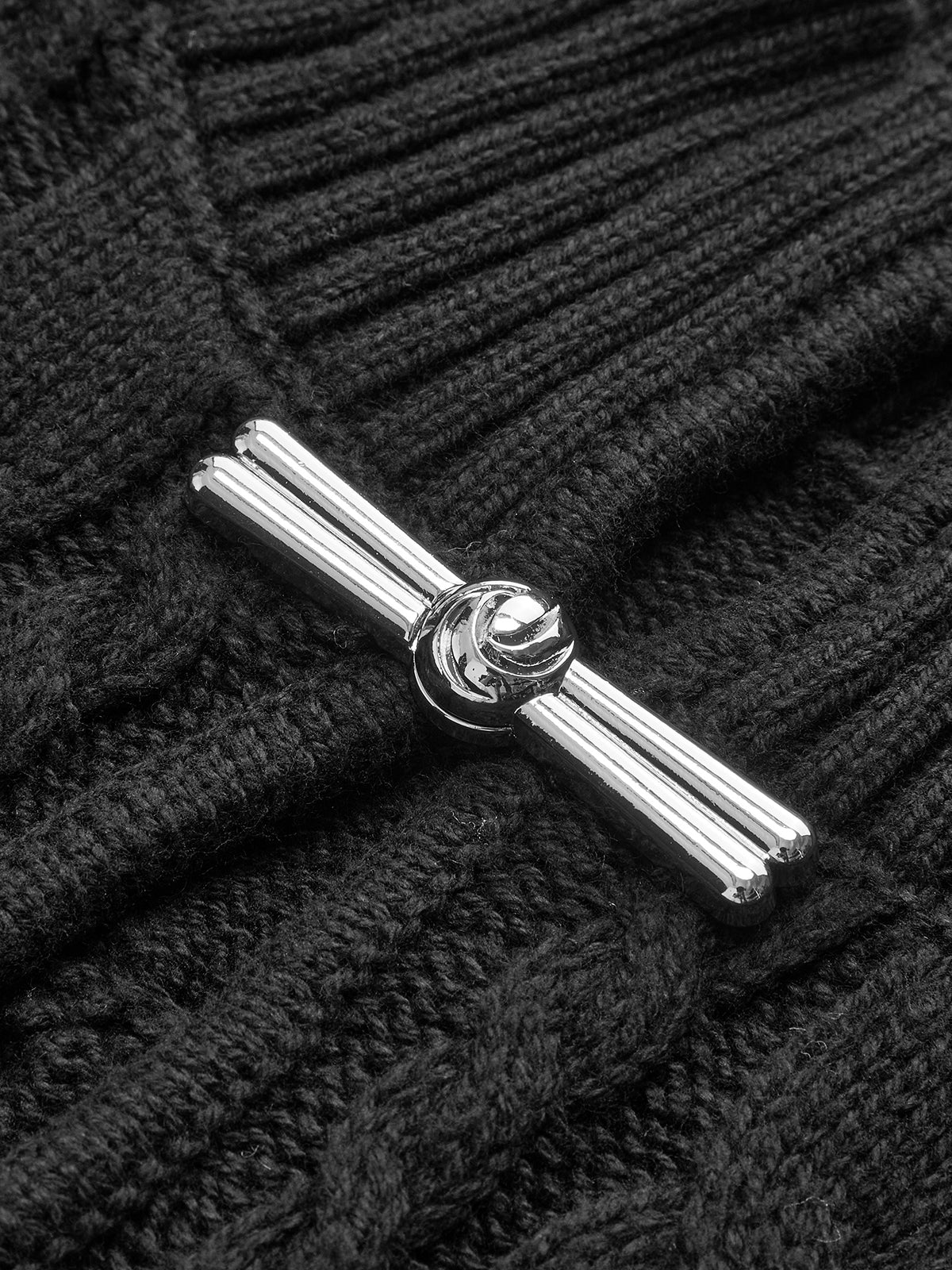 Top Maille Éva en Coton à Encolure Goutte, vue 4