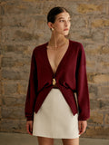 Cardigan Aurélie à Boutons Dorés, vue 7