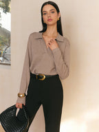 Pull Juliette à Col Polo, vue 4