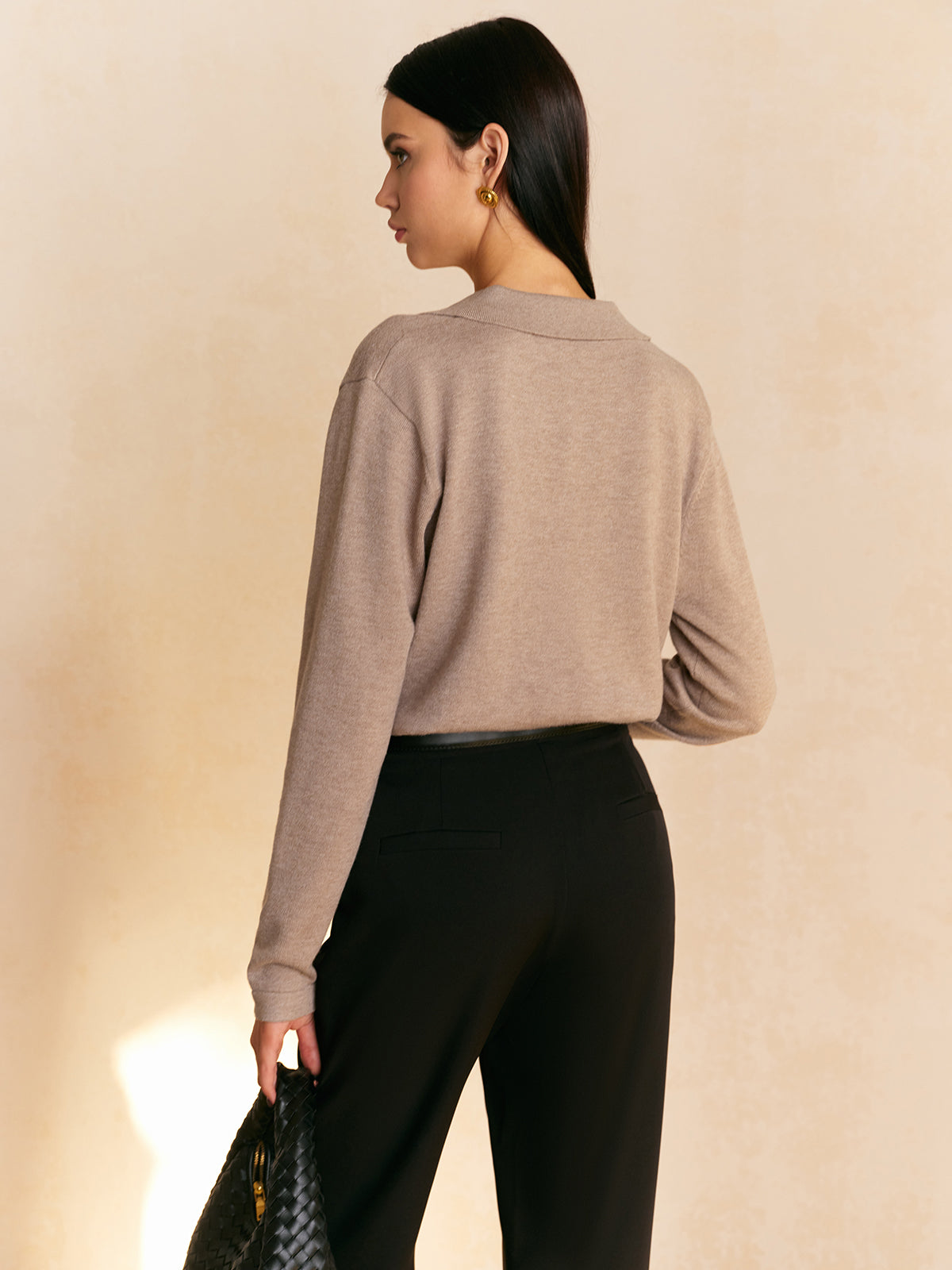 Pull Juliette à Col Polo, vue 6