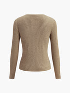 Cardigan Laure Fendu à Boutons, vue 13