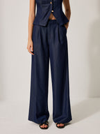 Pantalon Droit Judith à Poches, vue 2