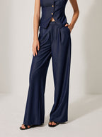 Pantalon Droit Judith à Poches, vue 3