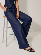 Pantalon Droit Judith à Poches, vue 4