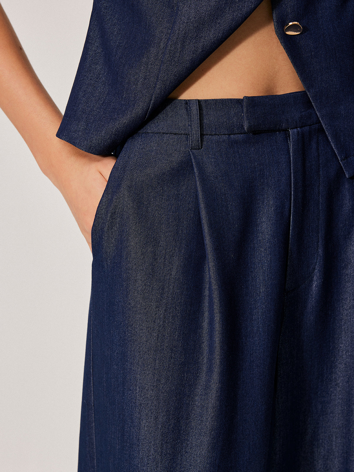 Pantalon Droit Judith à Poches, vue 5