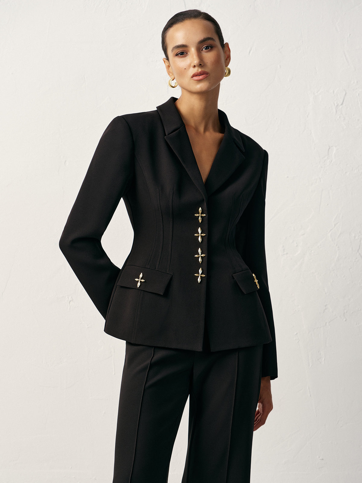 Blazer Margot à Boutons Croix, vue 1