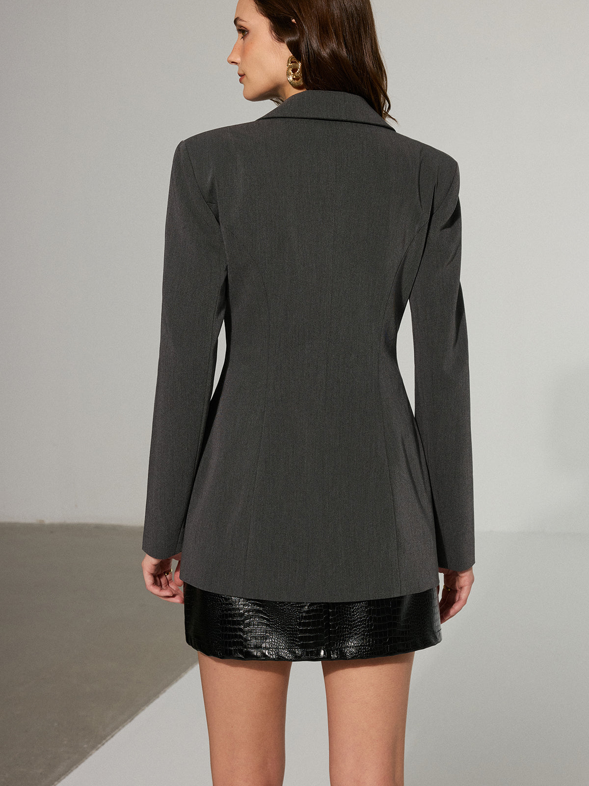 Blazer Sculpté Ombeline à Taille Cintrée, vue 5