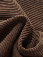 Pantalon Large Félicie en Velours Côtelé, vue 4