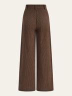 Pantalon Large Félicie en Velours Côtelé, vue 5