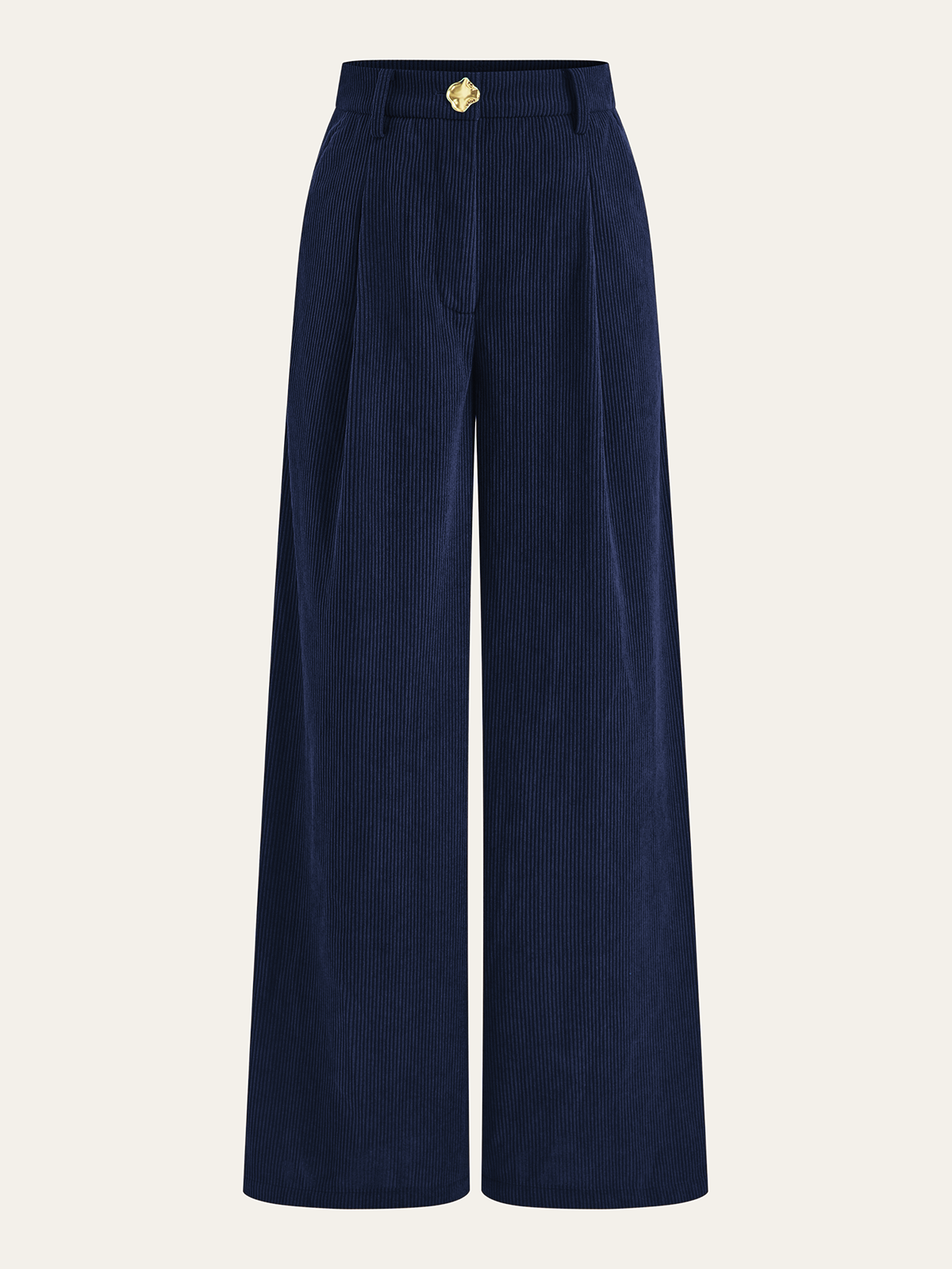 Pantalon Large Félicie en Velours Côtelé, vue 6