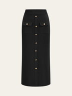 Ensemble Maille Aurore Cardigan et Jupe Midi, vue 11