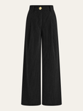 Pantalon Large Félicie en Velours Côtelé, vue 7