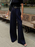 Pantalon Large Adèle à Ligne Épurée, vue 13