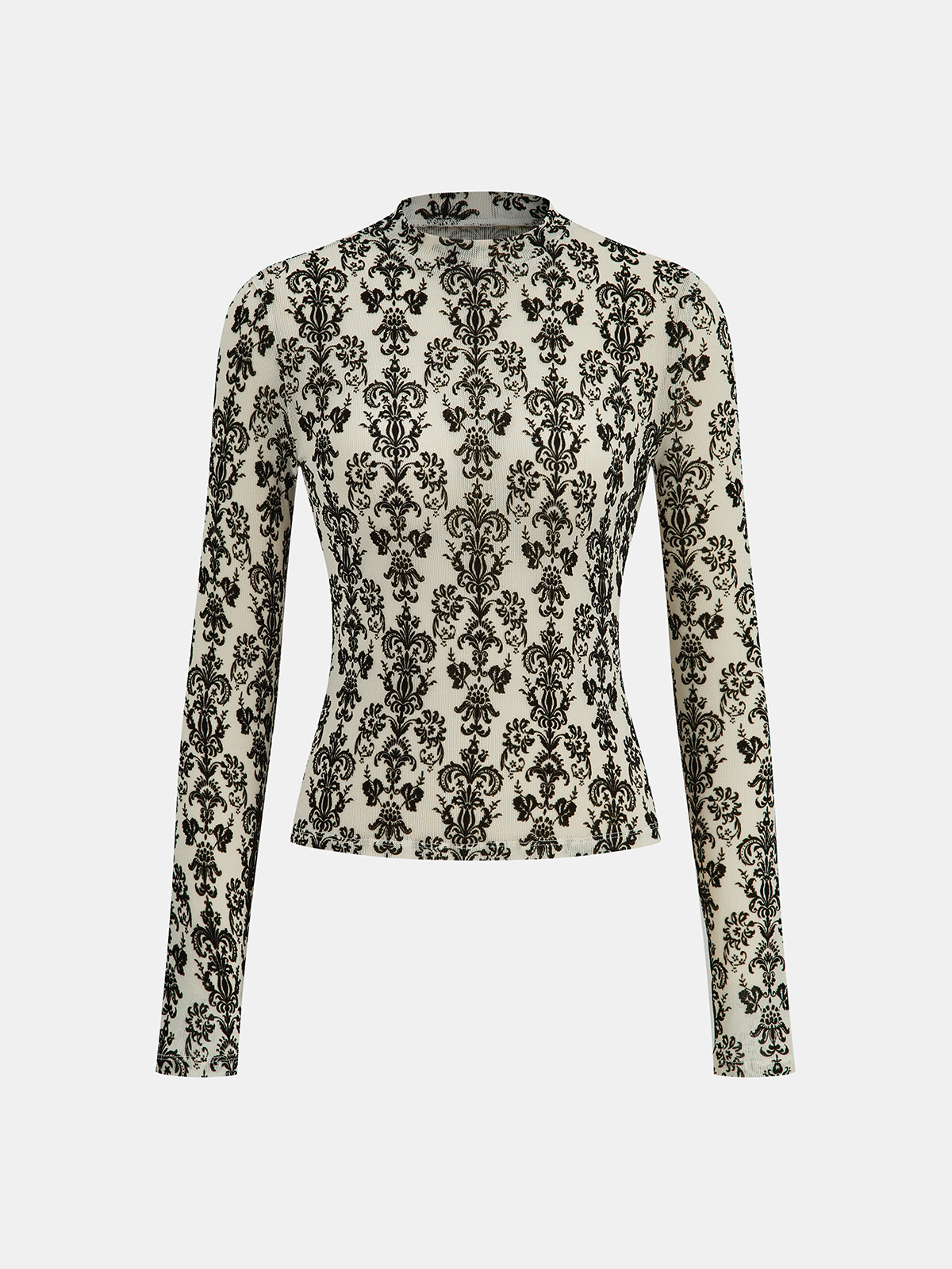 Top Ludivine à Motif Damassé, vue 2