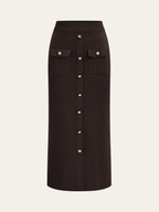 Ensemble Maille Aurore Cardigan et Jupe Midi, vue 14
