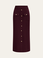 Ensemble Maille Aurore Cardigan et Jupe Midi, vue 17