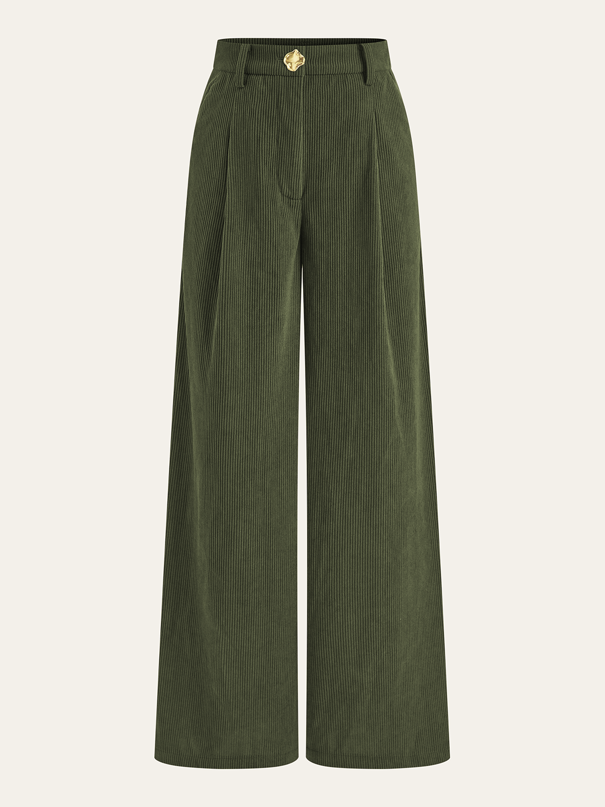 Pantalon Large Félicie en Velours Côtelé, vue 10