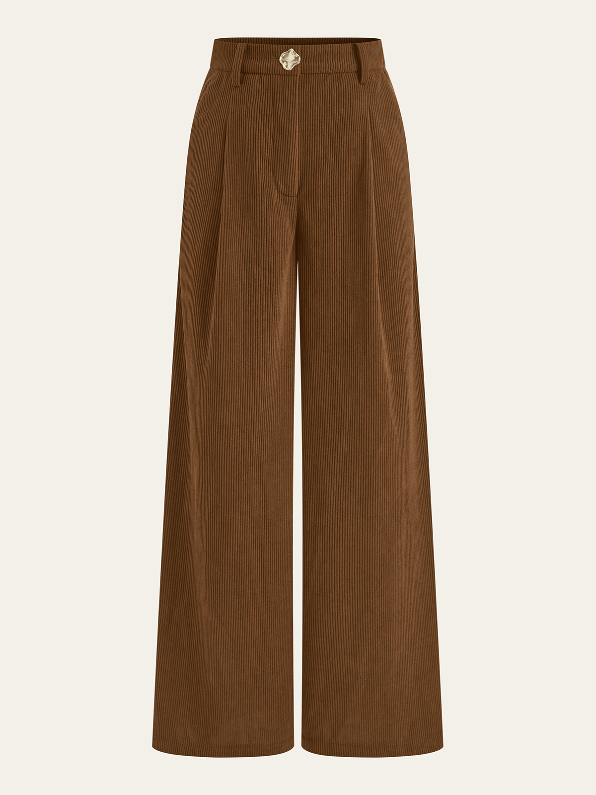 Pantalon Large Félicie en Velours Côtelé, vue 11