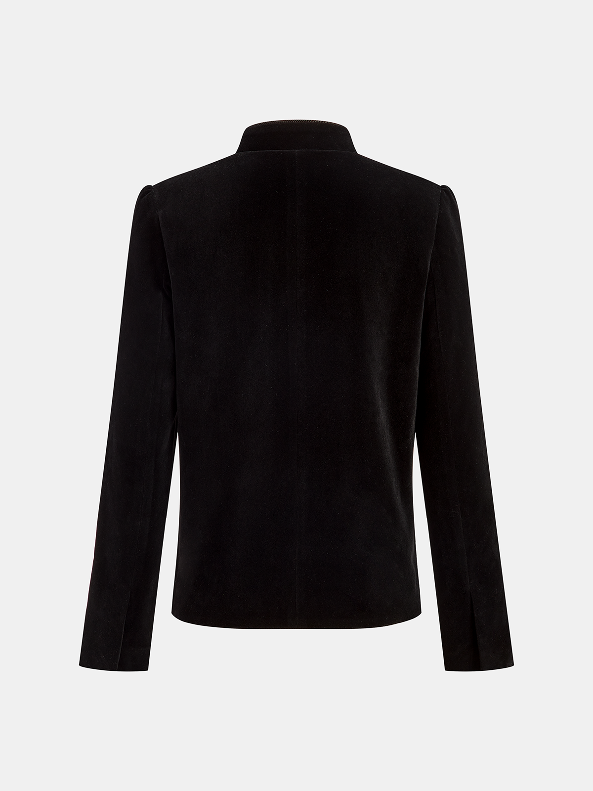 Blazer Isaline en Velours à Col Montant, vue 5