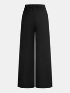 Pantalon Taille Haute Capucine à Maillons Dorés, vue 2