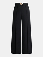 Pantalon Taille Haute Capucine à Maillons Dorés, vue 1