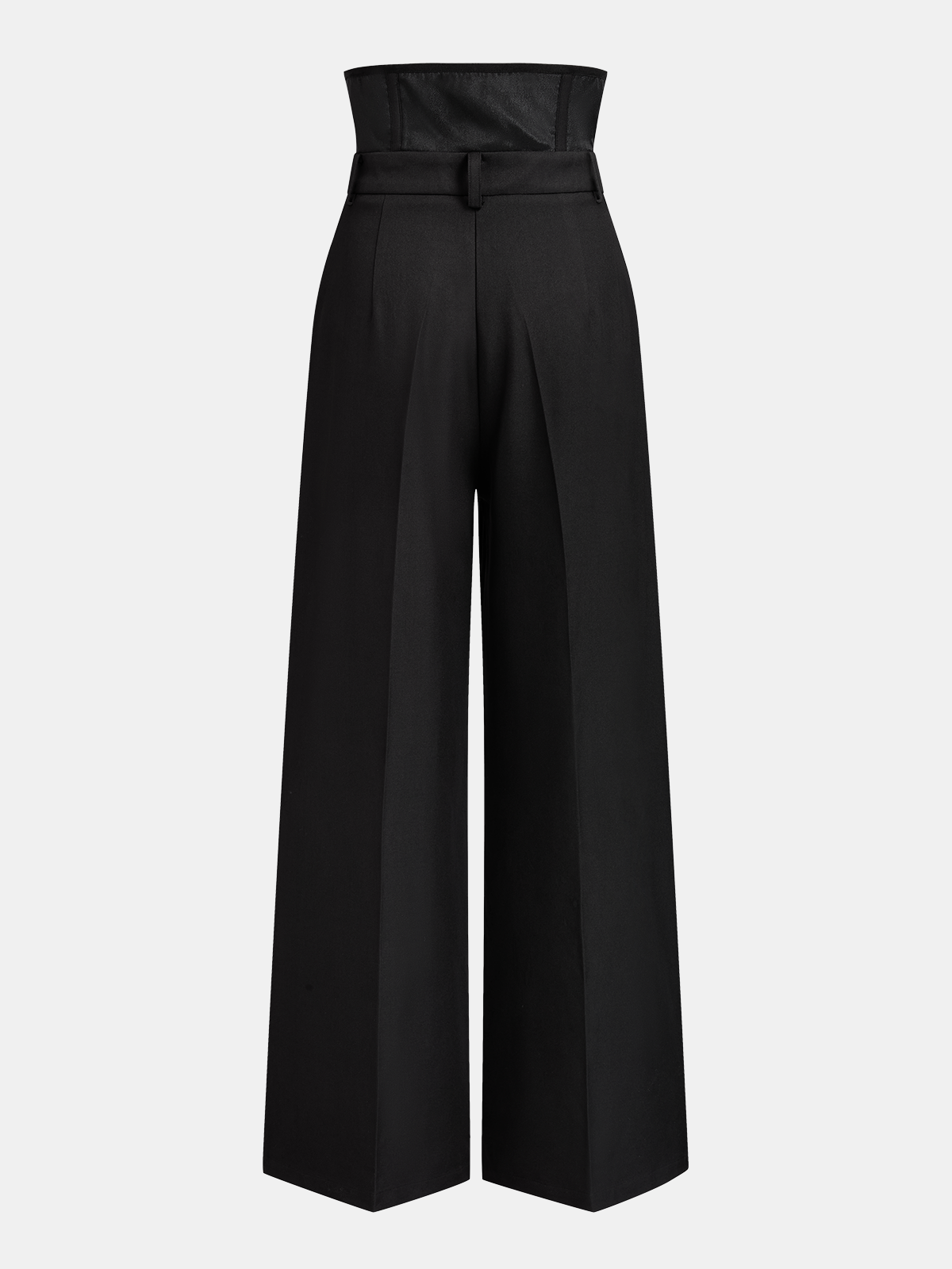 Pantalon Large Marcelline à Taille Corset, vue 2