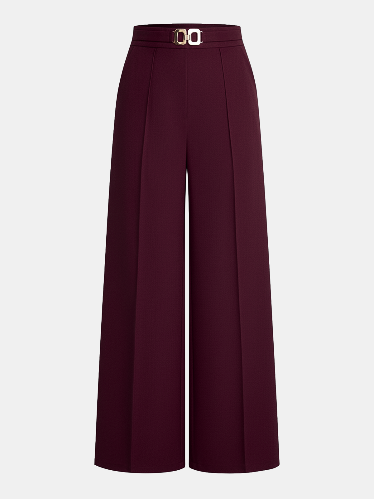 Pantalon Taille Haute Capucine à Maillons Dorés, vue 6