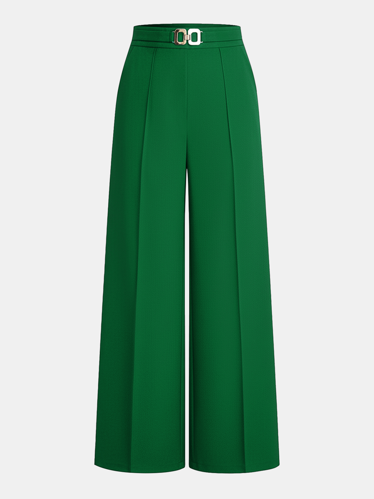 Pantalon Taille Haute Capucine à Maillons Dorés, vue 7