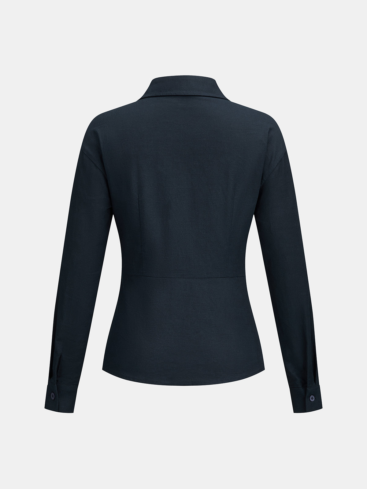 Blouse Cache-Cœur Gabrielle à Taille Froncée, vue 3