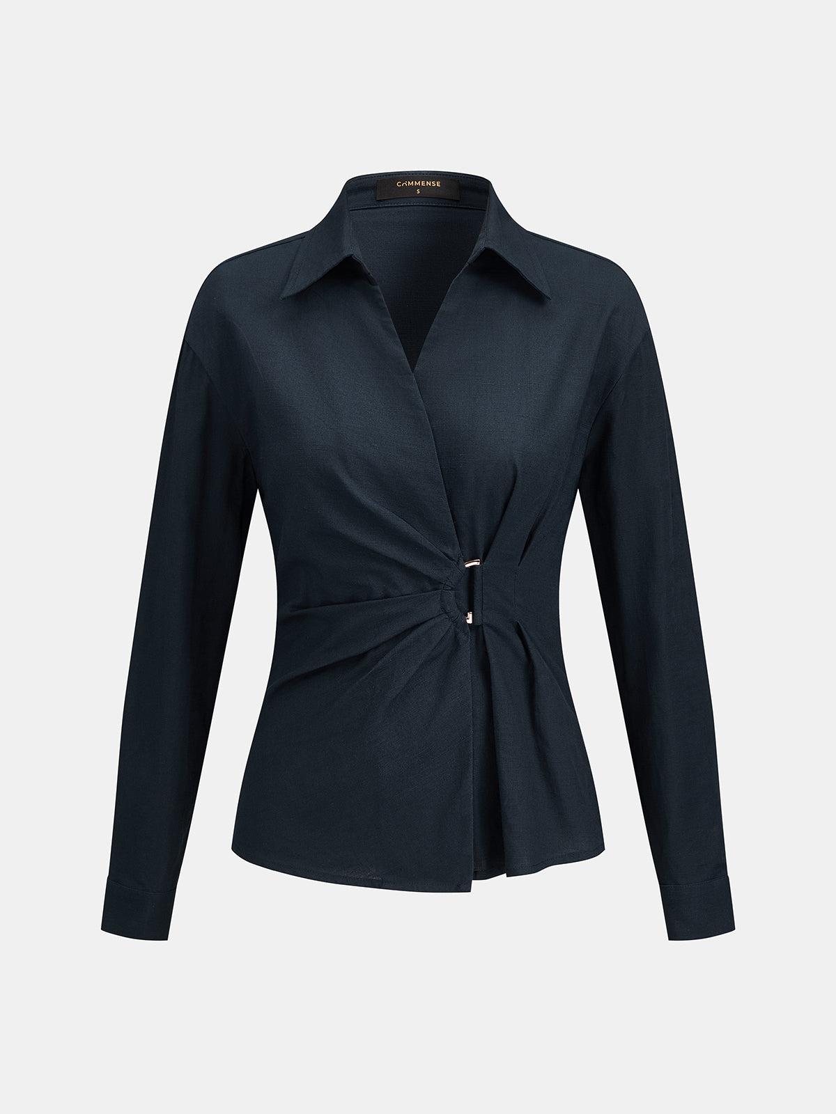 Blouse Cache-Cœur Gabrielle à Taille Froncée, vue 2