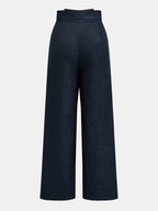Pantalon Large Zélie à Fentes Frontales, vue 3
