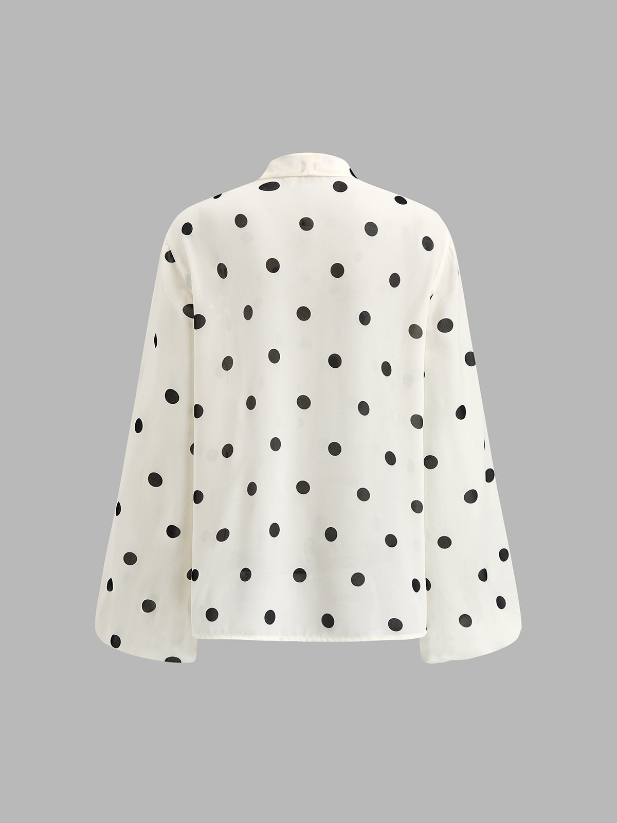Blouse Lavallière Joséphine à Pois, vue 3