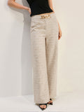 Pantalon Large Rosalie à Chaîne Dorée, vue 1
