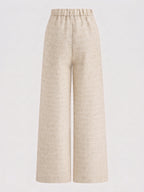 Pantalon Large Rosalie à Chaîne Dorée, vue 3
