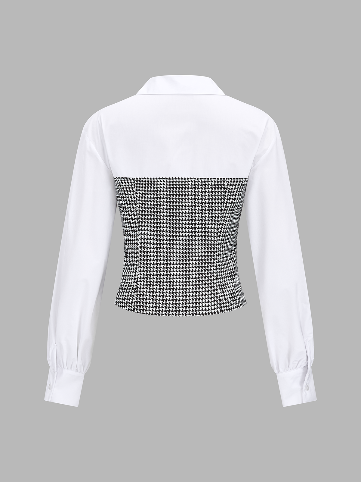 Blouse Célestine à Col Contrasté, vue 4