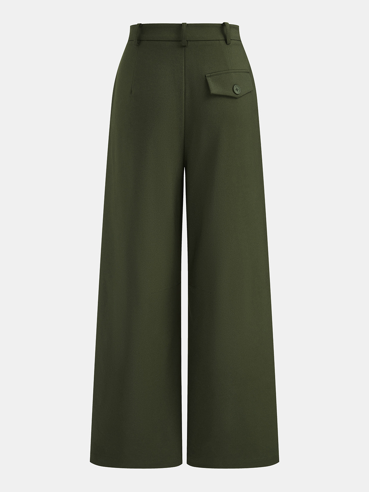 Pantalon Large Isaure à Taille Croisée, vue 3