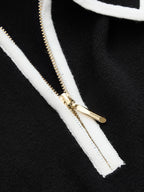 Polo en Maille Héloïse à Zip Contrasté, vue 5