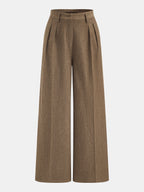 Pantalon Tailleur Quitterie à Plis, vue 2