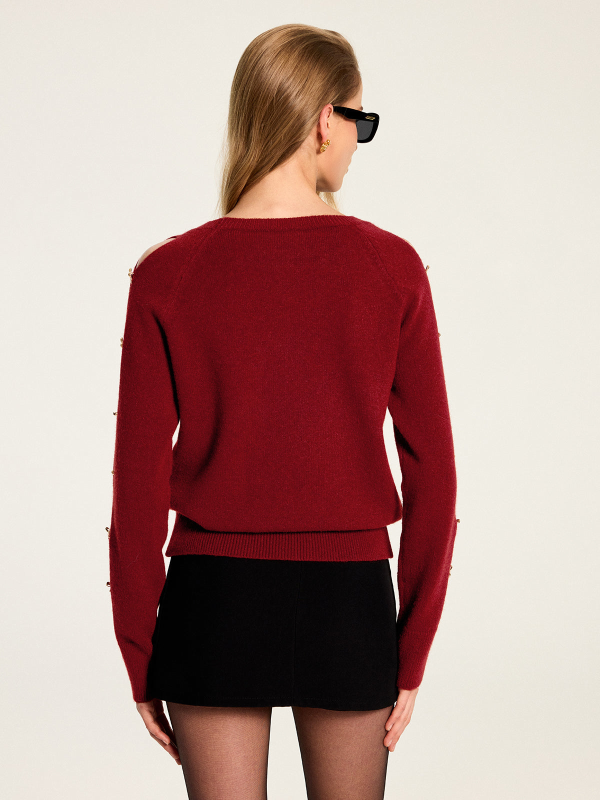 Pull Clémence aux Nœuds Dorés, vue 6