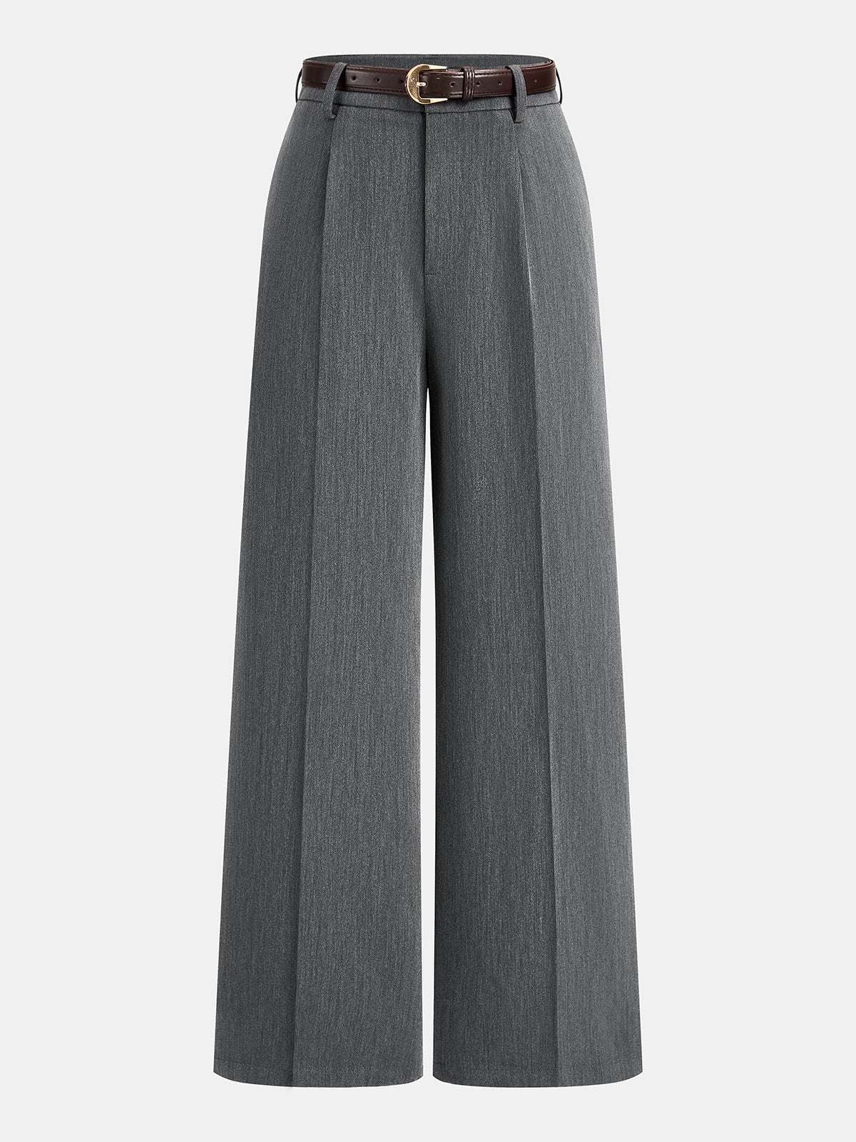 Pantalon Tailleur Bérénice à Plis et Ceinture, vue 1