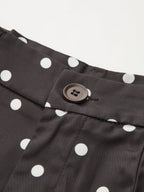 Pantalon Droit Dorothée à Pois, vue 5