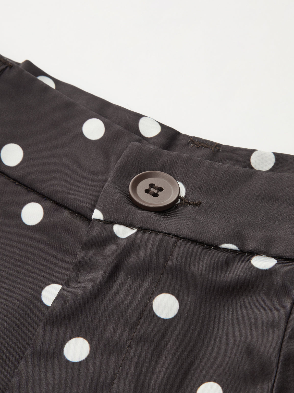 Pantalon Droit Dorothée à Pois, vue 5