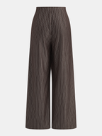 Pantalon Large Armande à Rayures Tennis, vue 3