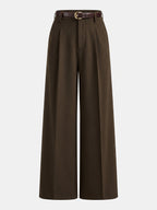 Pantalon Tailleur Bérénice à Plis et Ceinture, vue 7