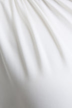 Robe longue Isabeau blanc, vue produit 6